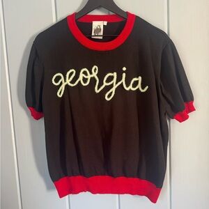 Queen of Sparkles Georgia Bulldogs top